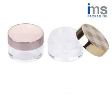 4ml Round Plastic Pot Container / Small Cosmetic Jar